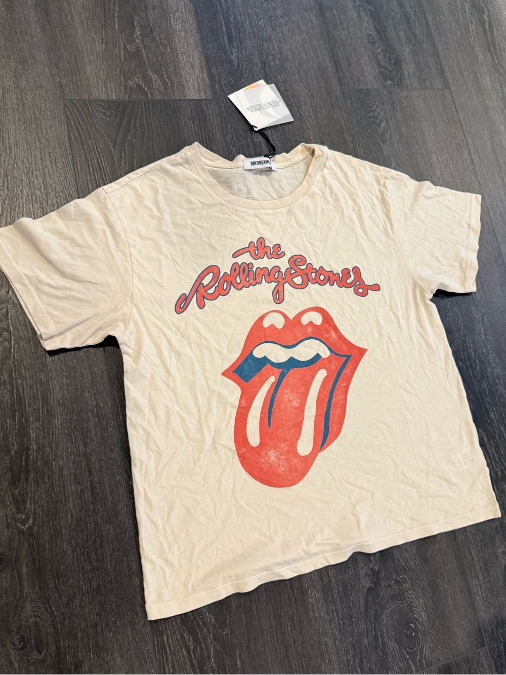 NWT Daydreamer Rolling Stones Tee - Medium